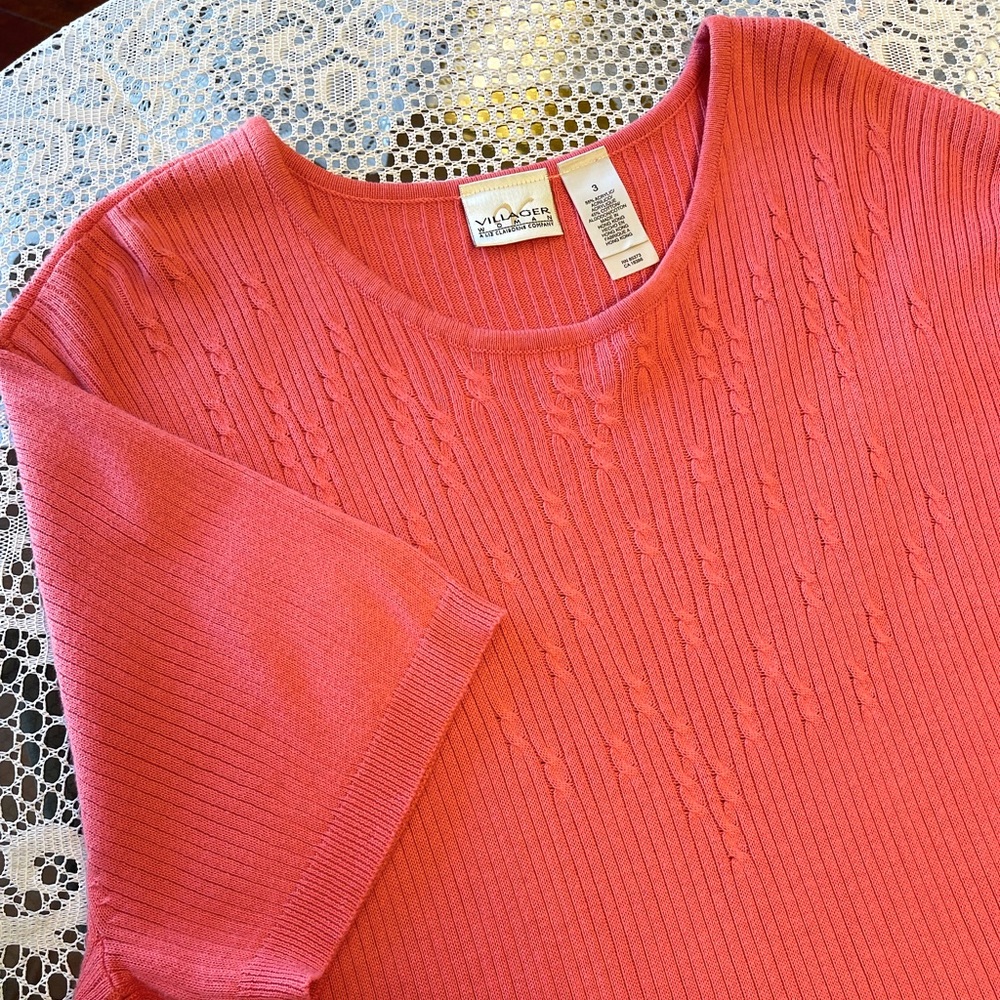 Liz Claiborne Coral Sweater